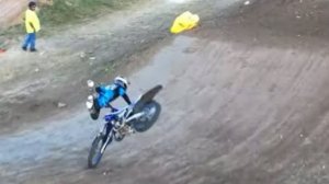 Падения на мотокроссе