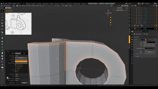 Моделирование под Subdivision Surface #20