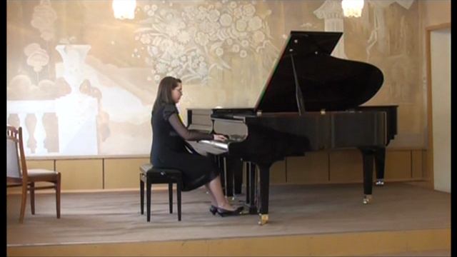Широковская Ольга. Лауреат Межрегионального конкурса юных пианистов (Электросталь). 2010