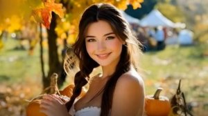 Игривый взгляд.