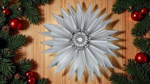 Сделать самую красивую снежинку из бумаги