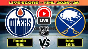 Эдмонтон — Баффало NHL сезон 25/26 | 10.12.2025 Прямая трансляция