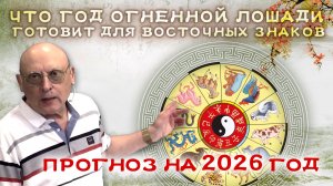 ЧТО ГОТОВИТ ГОД ОГНЕННОЙ ЛОШАДИ ДЛЯ ВОСТОЧНЫХ ЗНАКОВ - ПРОГНОЗ НА 2026 ГОД ОТ АЛЕКСАНДР ЗАРАЕВА