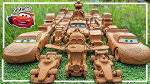 Мультики для детей про машинки. ТАЧКИ и друзья маквина на мойке. Мультики с яркими машинки малышам