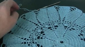 Салфетка " Ромашка " . Часть 3.