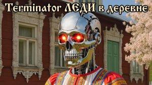 Terminator ЛЕДИ в деревне - скетч ролик