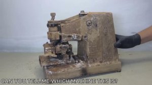 Реставрация старого ржавого станка для копрованния ключей