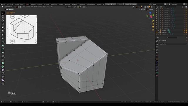 Моделирование под Subdivision Surface #18