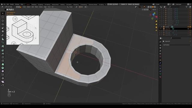 Моделирование под Subdivision Surface #16