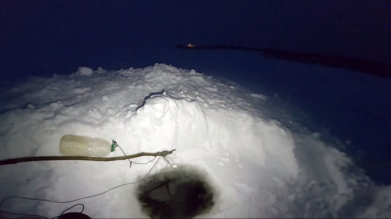 Рыбалка у чëрной дыры. Ловля налима. Девятнадцатая серия.