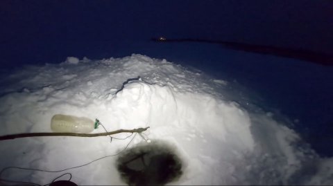 Рыбалка у чëрной дыры. Ловля налима. Девятнадцатая серия.