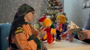 Папа читает на Коми языке