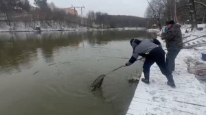 Основной водоём.Резина магот