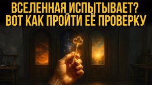 Это лишь ТЕСТ перед большими изменениями. Как пройти испытания? [2025]