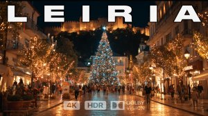 Рождественские огни Лейрии 2025 🇵🇹 Праздничный Рождественский рынок  ✨ Рождественская прогулка