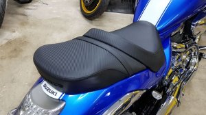 Обзор оригинального гелевого комплекта сидений Suzuki для мотоциклов M109R / VZR1800 / M1800R.