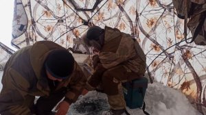 Озеро Щучье. Зимняя рыбалка. Озеро Щучье. Селенгинский район. Бурятия