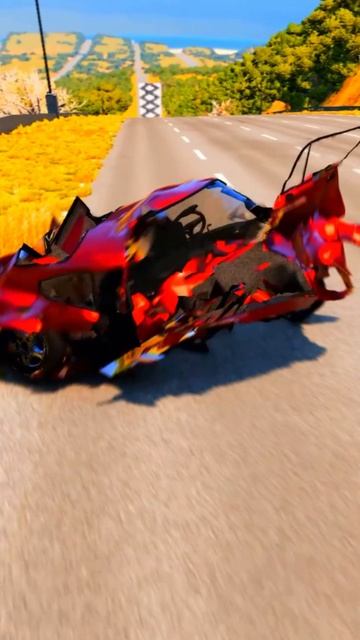 Машины пауки против портала  BeamNG.drive