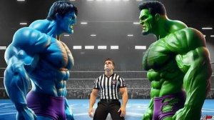 Эпичные битвы Халка, Кинг-Конга, Супер женщины. Видео AI.