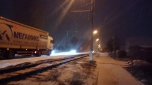 В Волгограде выпал первый снег