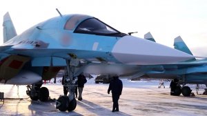 ОАК "Ростеха" передала ВКС РФ партию истребителей-бомбардировщиков Су-34.