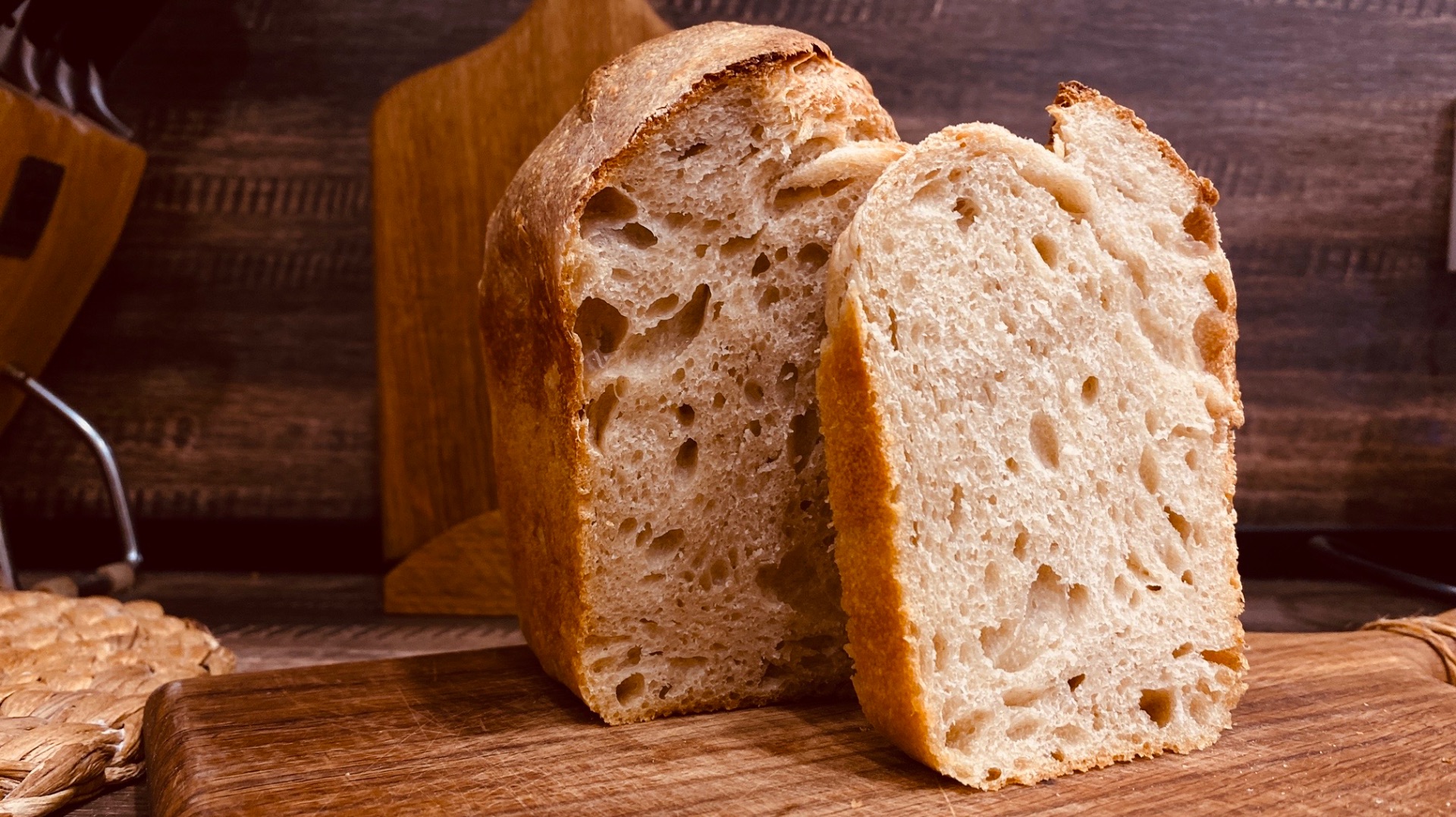 Хлеб на закваске за 1 день. Без ночной ферментации