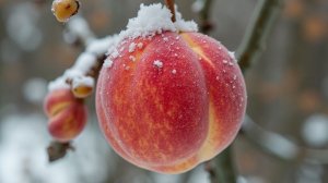 Повышение зимостойкости персика Фрост