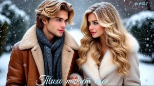 Тихо падает снег...❄🧑🏼💞👸🏼❄