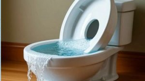 2.🚽Защита от потопа, реглировка переливной трубки механизма слмва бачка унитаза. (2)