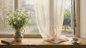 День сидения на окне. Такое утро