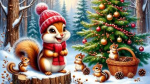 БУРУНДУЧКИ В СКАЗОЧНОМ ЗИМНЕМ ЛЕСУ!