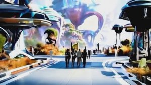 Город будущего 4 часть / Видео нейросети Генерация Кандинский, Гигачат. /