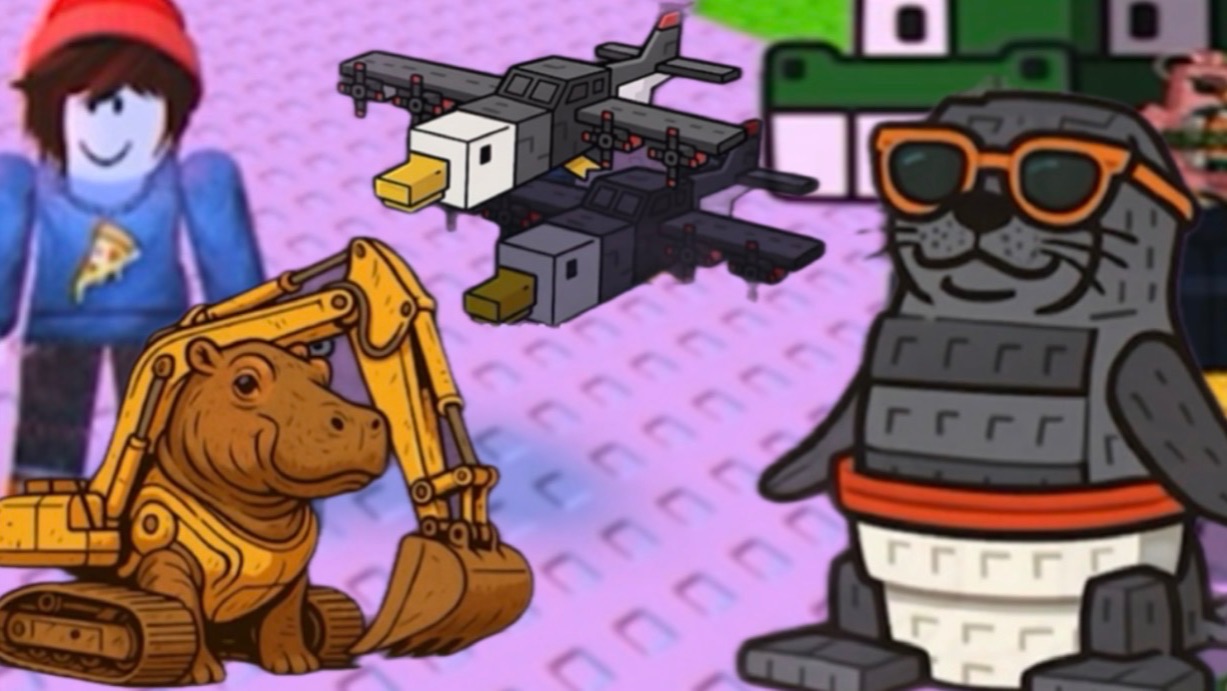 Мистические БРЕИНРОТ Бомбомини Гусини, Туалет Фокаччино в Find the Brainrot Roblox от Роблер Роблокс смотреть онлайн