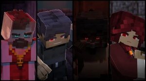 𝙂𝙝𝙤𝙨𝙩𝙨 𝙊𝙛 𝘽𝙡𝙖𝙘𝙠𝙨𝙠𝙪𝙡𝙡 - Анимация Майнкрафта