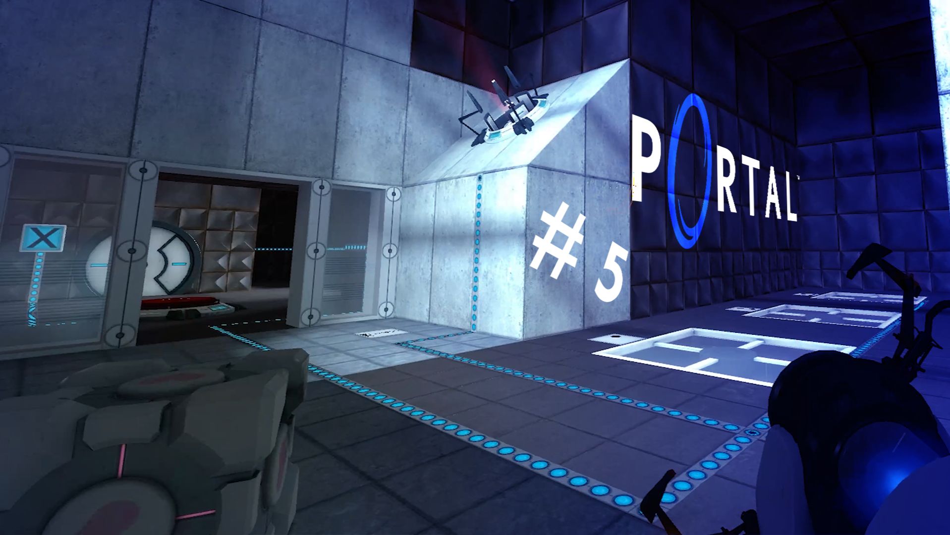 Портальная пушка на максимум / Portal / серия 5 — прохождение 101%