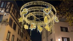 🇫🇷 Самая красивая рождественская ярмарка в Европе - Страсбург, очаровательный рождественский город