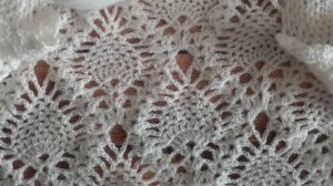 МК Узор для шали крючком(часть первая)