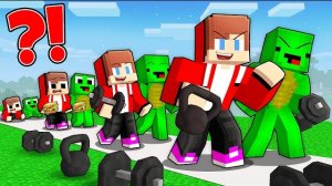 Как толстячки стали сильными? мультфильм про Майнкрафт