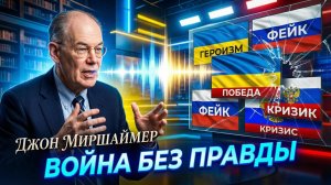 🧠 Джон Миршаймер | Правда об украинской войне, которую скрывает «политкорректная» журналистика