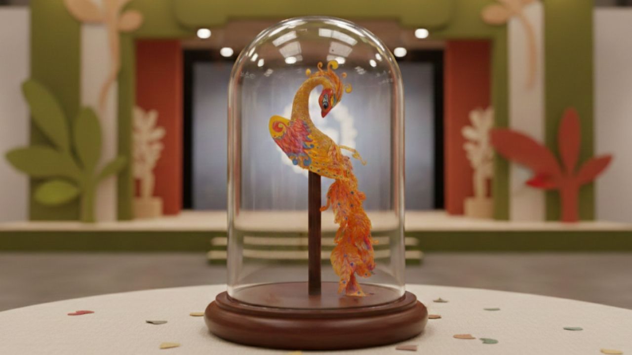 Жар-птица. фестиваля "Конфетти искусств"