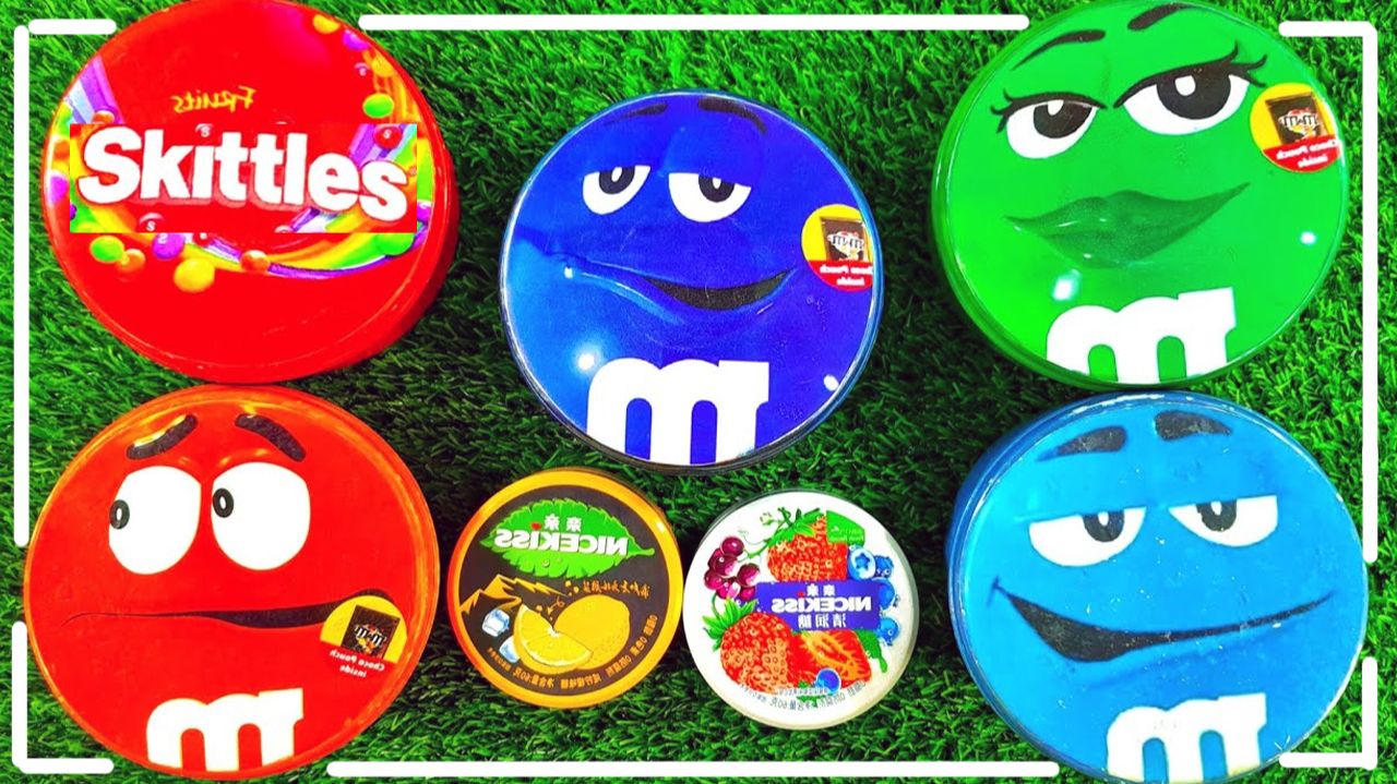 Мультики для детей про конфетки, коробочки Эмэндемс, сладкий скителс. Мультики для малышей