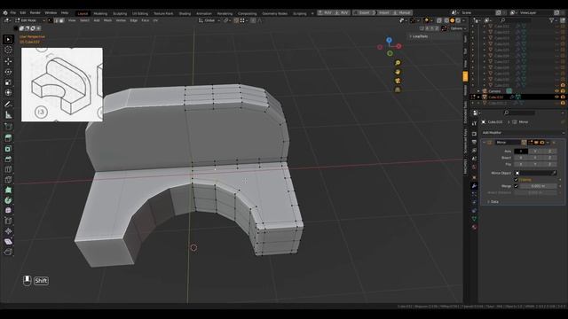 Моделирование под Subdivision Surface #13
