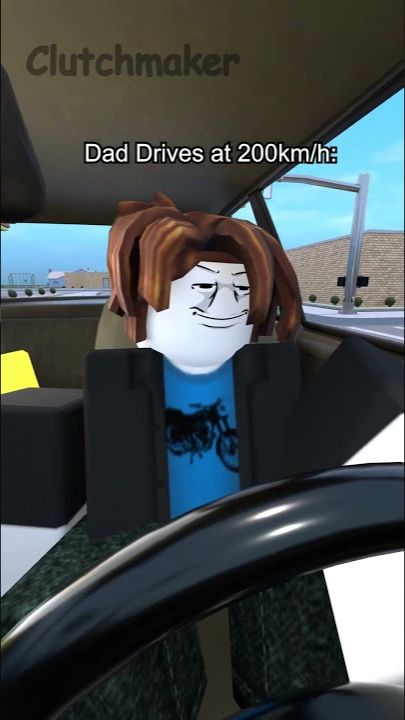 Mom Vs Dad Driving be like: #shorts #short #roblox #funny #robloxmemes