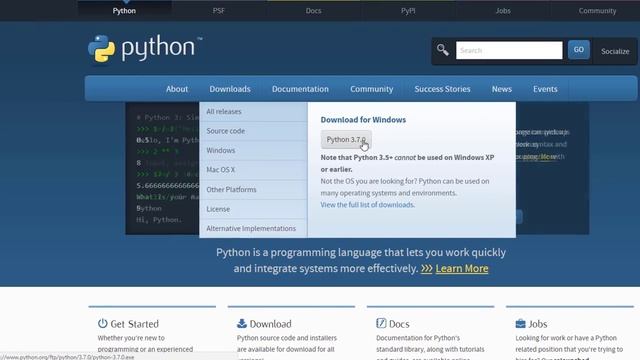 Урок 1 Установка Python 3.7 на Windows | Python 3.7 Install