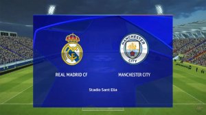 Футбол. Лига Чемпионов. Реал Мадрид - Манчестер Сити. Обзор матча [PES 2017]