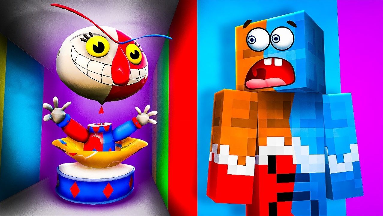 😲МАСКИРУЙСЯ и БЕГИ от МОНСТРА в Майнкрафт!