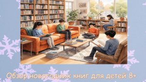 Обзор новогодних книг для детей (8+)