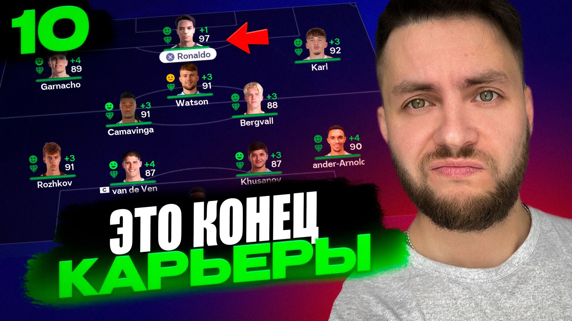 ПОСЛЕДНЯЯ СЕРИЯ в карьере тренера в EA FC 26 | серия 10