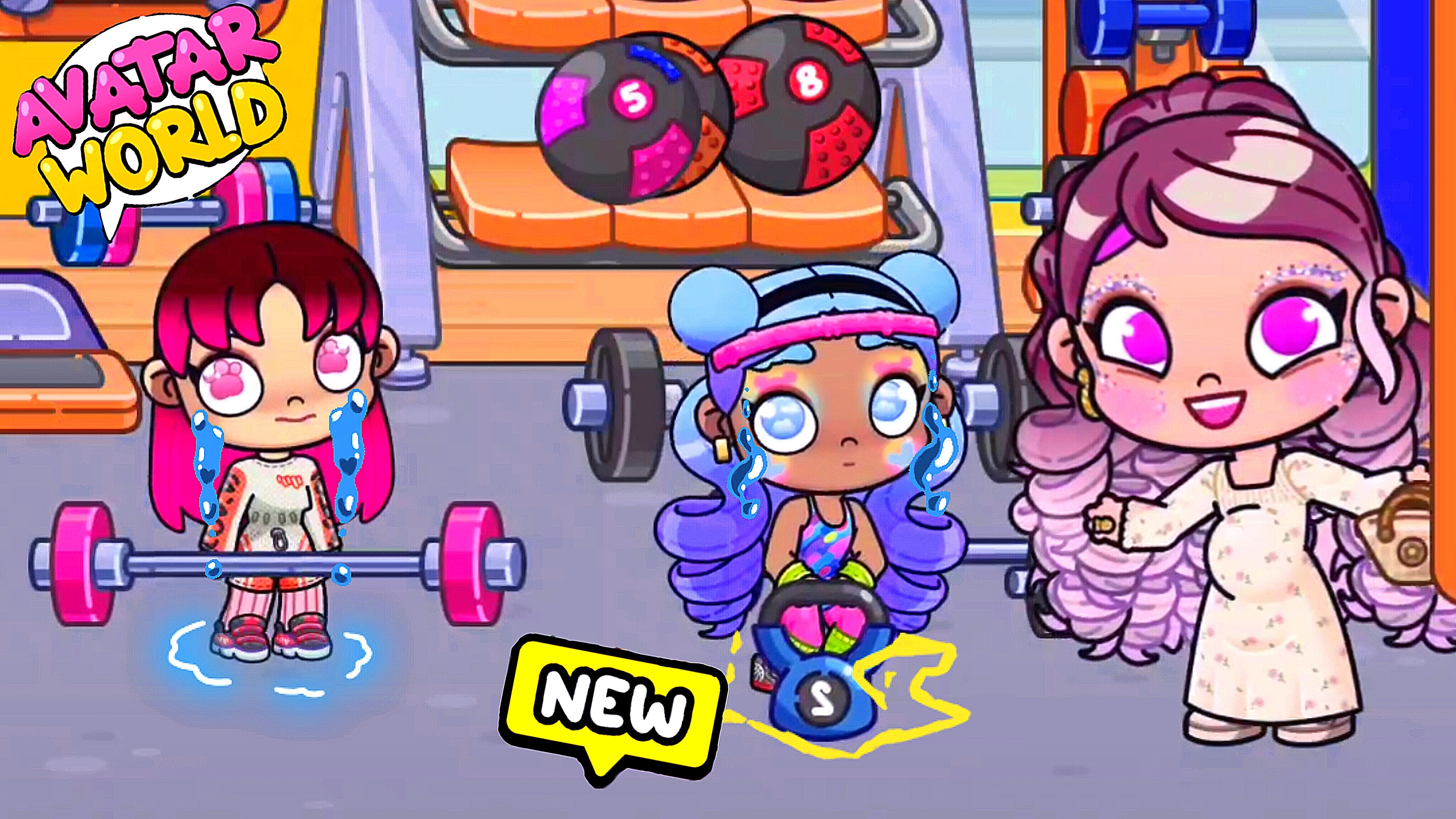 Спортивное наказание 🏋 Новый способ борьбы с чучунями /♥️AVATAR WORLD ИСТОРИИ♥️