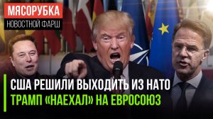НАТО может рухнуть в любой момент || ЕС в бешенстве от слов Трампа || Маск «затроллил» Урсулу